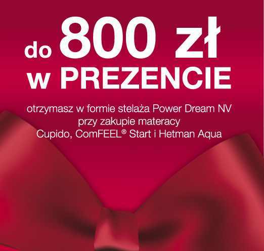 do 800 zł w prezencie