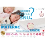 Materac Lateksowy HEVEA JUNIOR 90/180