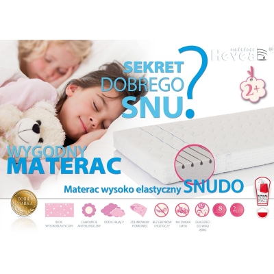 Materac HEVEA SNUDO 80/200