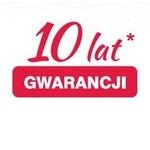 10 lat rozszerzonej gwarancji na wkład materaca